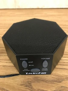 LectroFan ASM1007 ASTI White Noise and Fan Sound Machine Black - Tested, Works - Picture 1 of 5