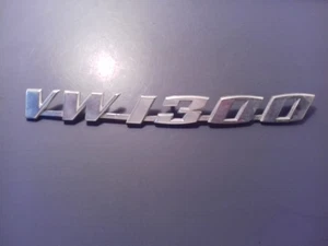 VW Beetle Classic 1300 VW1300 Decklid Boot Engine Lid Badge Genuine #111853687 - Picture 1 of 20