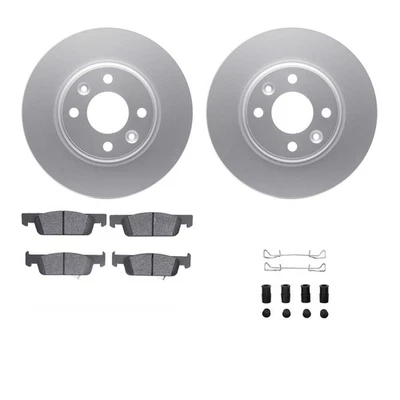For Smart Fortwo 2016-2018 R1 Concepts Front Brake Kit w Ceramic Pads - Image 1 of 3