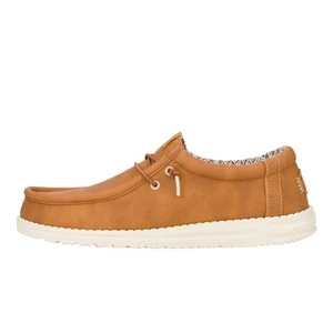 Hey Dude Wally Scarpe Casual Classiche da Uomo, Marrone Chiaro, M11 - Foto 1 di 6