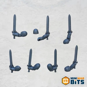 Brocas de espada de poder Bladeguard Veterans Master-crafted - Warhammer 40k Space Marine - Imagen 1 de 1