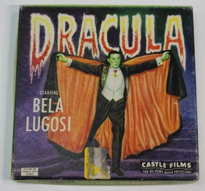 VTG Dracula 8mm Castle Films 1023 Movie Home Super-8 Bela Lugosi Complete Ed. NY - Imagen 1 de 12