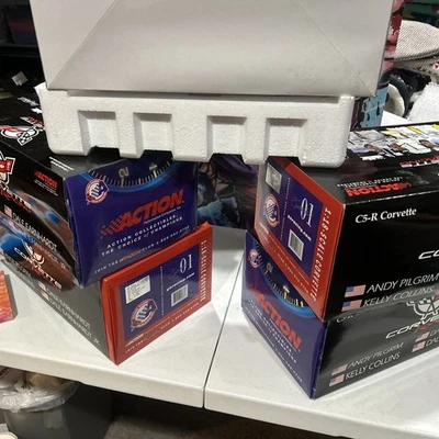 2001 Action Dale Earnhardt #3 Corvette C5R Goodwrench 1/18 Diecast Raced - Image 1 of 4