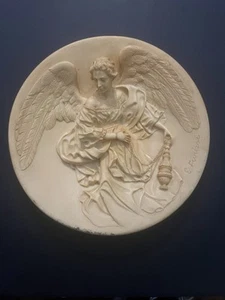 1987 Dante Di Volteradici “HARK, THE HERALD ANGELS SING” Collector Plate - Picture 1 of 2