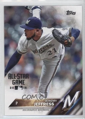 2016 Topps All-Star Game 2016 Jeremy Jeffress #544 - Image 1 of 2