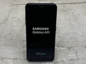 Genuine Samsung Galaxy A01 (SM-A015V) Verizon Black 16GB USED - Afbeelding 1 van 7