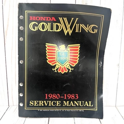 Honda Gold Wing Service Manual - GL1100 GoldWing - 1980-1983 - Image 1 of 4