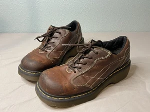 Dr. Martens Women's 2B95 Vintage 90’s Y2K Chunky Leather Platform Shoes Size 8 - Picture 1 of 9