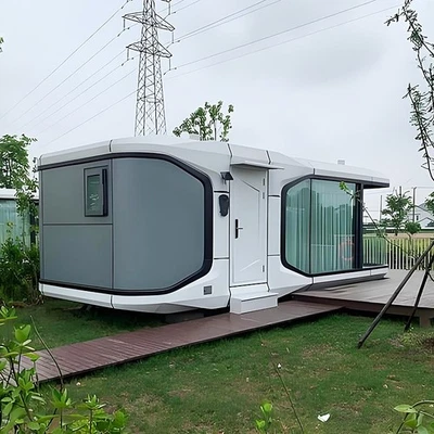Factory Price Moisture Proof Space House Resort Area Space Capsule Mobile Home - Image 1 of 4