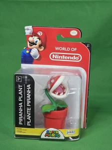2016 World of Nintendo 2.5" Piranha Plant Figure Serie 2-1 - JAKKS Red Pot - Foto 1 di 6