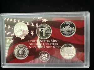 1999-S Silver Quarter Proof Set! No Box Or Coa!! - Picture 1 of 4