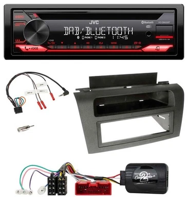 JVC CD DAB USB Bluetooth Lenkrad Autoradio für Mazda 3 (2003-2009) - Bild 1 von 4