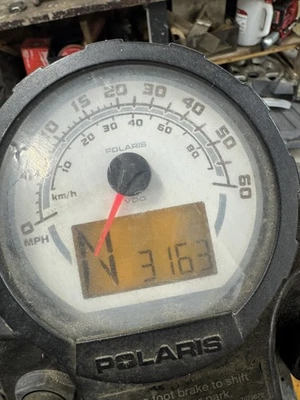 2004 Polaris Magnum 330 Oem Speedometer 3280453 3280425 AP159 - Image 1 of 4