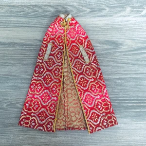 1978 Barbie Brocade Shine For TV Time #9835 Red Cape & Dress Superstar Era - Picture 1 of 3