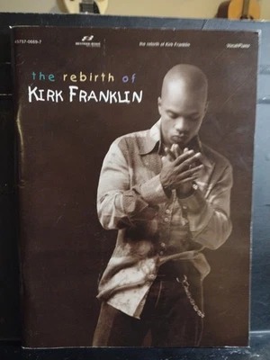 Kirk Franklin Songbook The Rebirth of Kirk Franklin Gospel Piano Guitar Vocal VG - Image 1 of 4