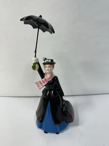 Vintage Disney Mary Poppins Ceramic Figure Umbrella. - Picture 1 of 8