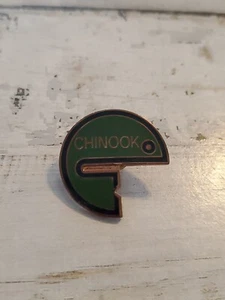 Pin de solapa Zi vintage para pescado Chinook - Imagen 1 de 2