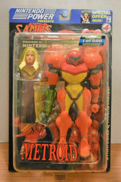 Nintendo Samus Aran Metroid Action Figure