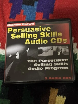 Shamus Brown PERSUASIVE SELLING SKILLS Audio CD Set. NLP Sales Training. - Image 1 of 3