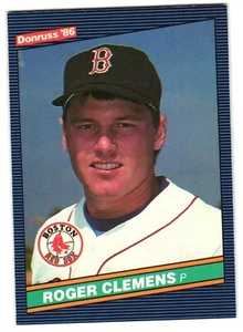 Roger Clemens lotto di 5 carte da baseball vintage Donruss & Fleer ML - Foto 1 di 10