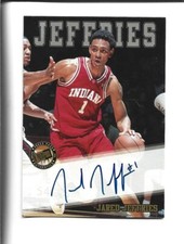 2002 Press Pass Certified Authentic AUTOGRAPHED Jared Jeffries RC