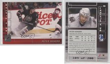 2001-02 ITG Be A Player Memorabilia Ruby /200 Peter Bondra #195