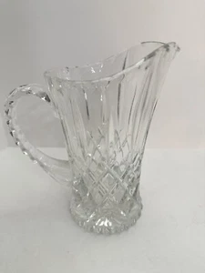 Gorham Crystal Pitcher 28 oz Water Juice King Edward Glass Vintage 90's - Picture 1 of 9