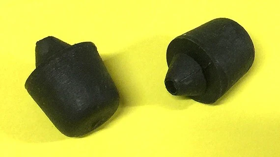 Datsun 510 Rear Door Bumper Set of 2, 4-Door & Wagon Only, 1968-1973 OEM NEW! - Image 1 of 1