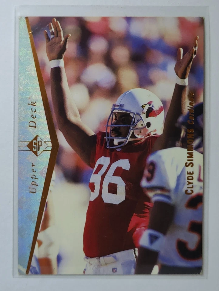 1995 Upper Deck SP #90 Clyde Simmons - Image 1 of 2