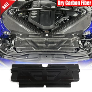 For BMW G80 M3 G82 G83 M4 Dry Carbon Engine Radiator Cooling Slam Panel Covers - Picture 1 of 12
