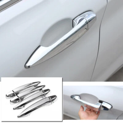 Cubierta de manija de puerta exterior cromada para BMW X1 X2 ABS 8 piezas 2016-2021 Foto 1 de 4