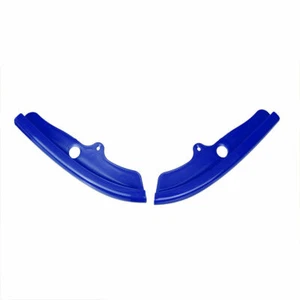 For Dodge Challenger SRT Scat Pack Front Bumper Lip Splitter Protector Blue - Picture 1 of 10