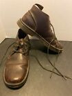 Dr. Martens Sussex Industrial Chukka Brown Leather Mens Boots Sz 13 M