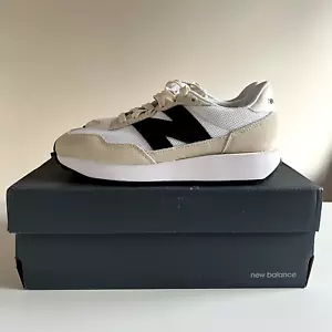 New Balance von Urban Outfitters 237 Trainern. Schwarz/Ecru. UK 4. UVP £90. - Bild 1 von 7