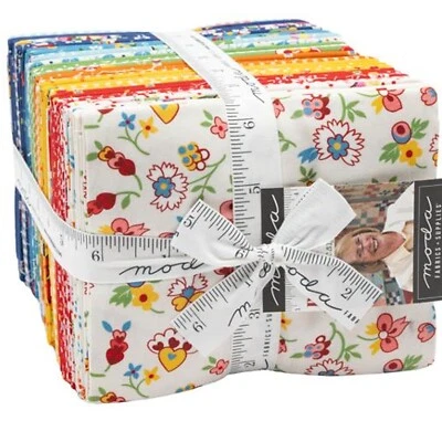 Picture Perfect 39 Fat Quarter Bundle + 1 Fabric Panel by American Jane for Moda - Image 1 of 3