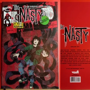 2023 Vault Comics The Nasty Issue 1 Sally Cantirino Cover B Variant FREE SHIPPNG - Picture 1 of 3