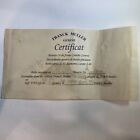 Franck Muller Certificate Blank For Ref. 1752 Qz Cintree Curvex Diamond