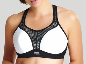 REGGISENO SPORTIVO PANACHE 7341 UK 28DD COPPE SAGOMATE SENZA FERRETTO RACERBACK NUOVO CON ETICHETTE - Foto 1 di 4