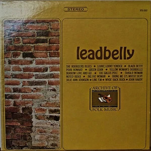LEADBELLY (self-titled) Archive of Folk Music-NM1968LP - Imagen 1 de 1