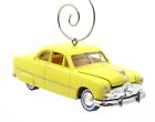 1950 Ford Coupe Yellow Christmas Ornament