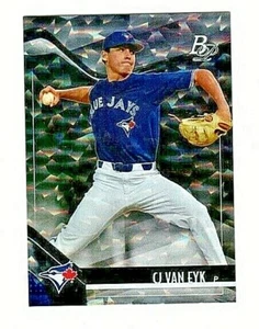 2021 BOWMAN PLATINUM BLUE JAY PROSPECT CJ VAN EYK ICE - Picture 1 of 1