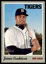 2019 Topps Heritage Jeimer Candelario Baseball Cards #33