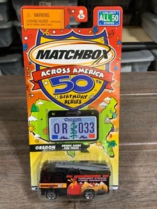 MATCHBOX ACROSS AMERICA 50TH BIRTHDAY OREGON DENNIS SABRE FIRE TRUCK - Picture 1 of 1