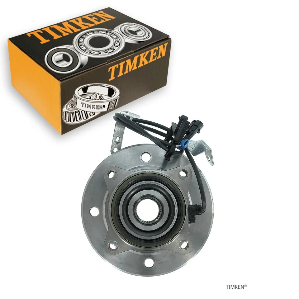 Conjunto de cojinete de rueda y buje delantero izquierdo Timken para Chevrolet K2500 1996-2000 4x4 Foto 1 de 4