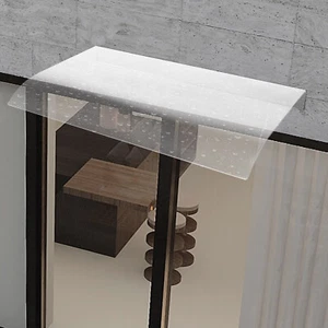 Copertura tenda da sole 60/80/100/120*40 cm protezione UV porta anteriore finestra tettoia esterna - Foto 1 di 64
