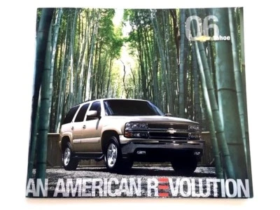 2006 Chevrolet Tahoe 26-page DELUXE Car Sales Brochure Catalog - LT Z71 Chevy - Imagem 1 de 4
