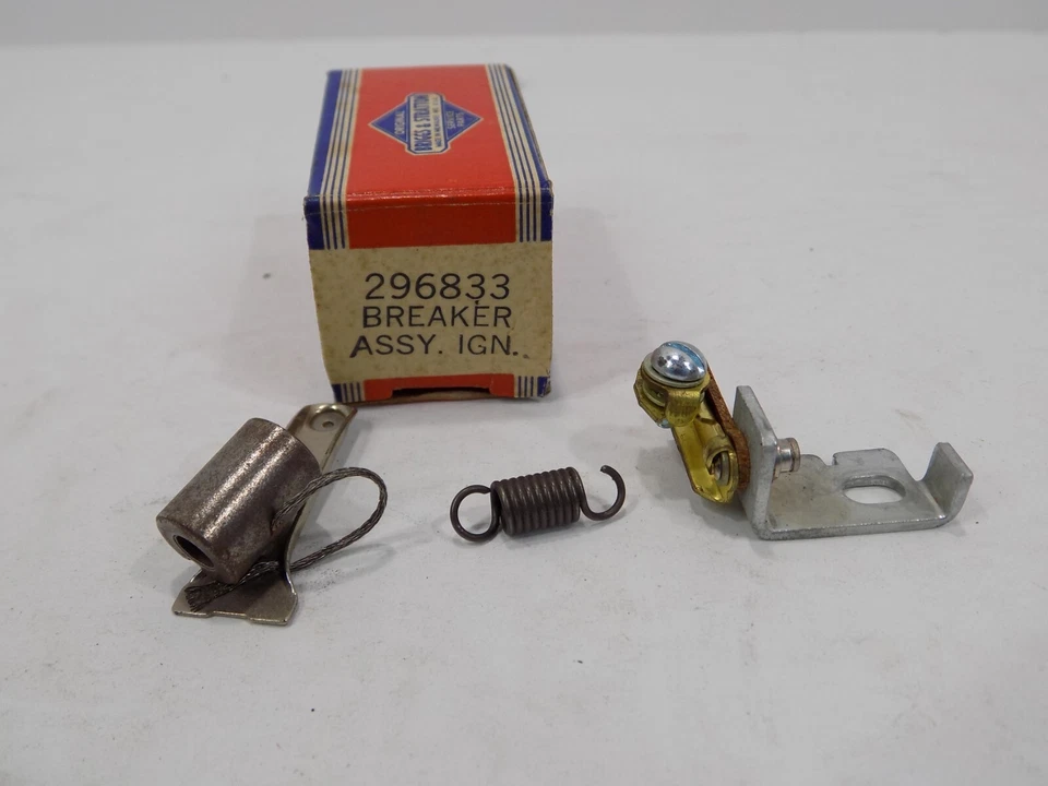 Puntos de interruptor de encendido Briggs & Stratton pieza de repuesto genuina 296833 NOS Foto 1 de 1