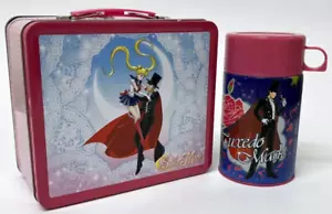 Fiambrera Sailor Moon & Tuxedo Tin Titans PX con contenedor de bebidas NUEVO - Imagen 1 de 6