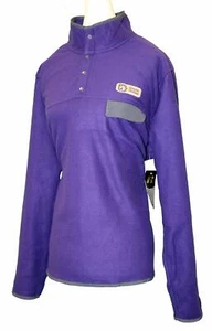 NCAA JMU James Madison University Women's Polar Fleece 1/4 Snap Mock Neck Sweats - Picture 1 of 7