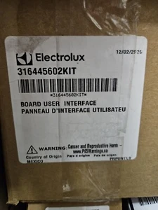 KIT de interfaz de usuario de placa Electrolux original fabricante de equipos originales 316445602 - Imagen 1 de 2